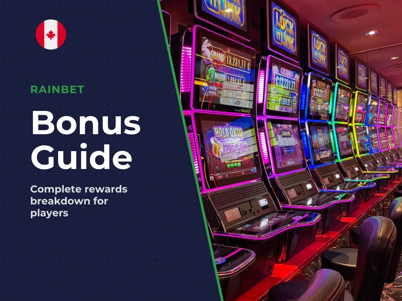 The Rainbet bonus system for 2026