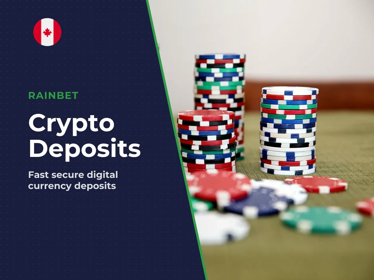 Crypto Deposits on Rainbet Bitcoin, Ethereum