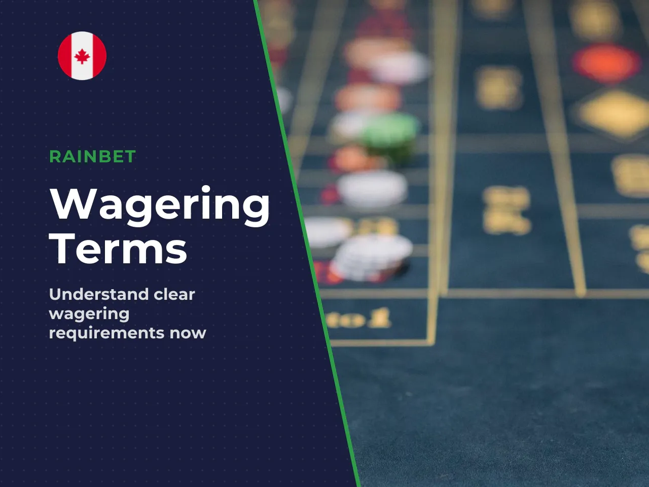 Minimum Deposit, Wagering and Withdrawal Conditions