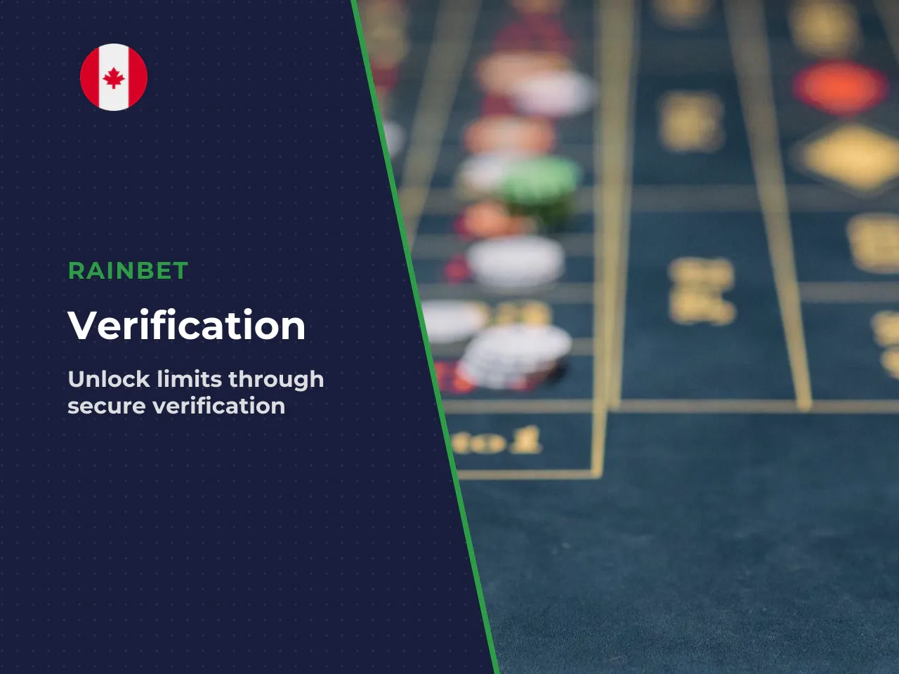 Verification, KYC, and account readiness. Rainbet