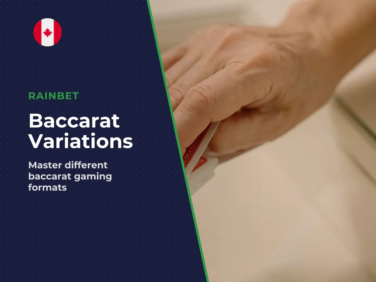 How baccarat online differs from table