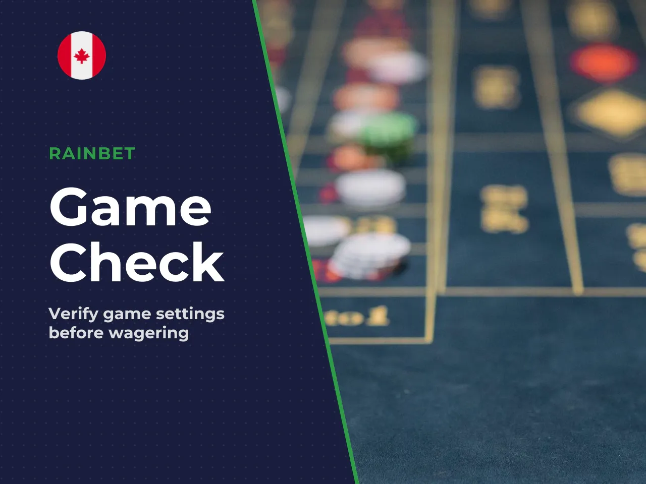 What to Check Before Play Interface