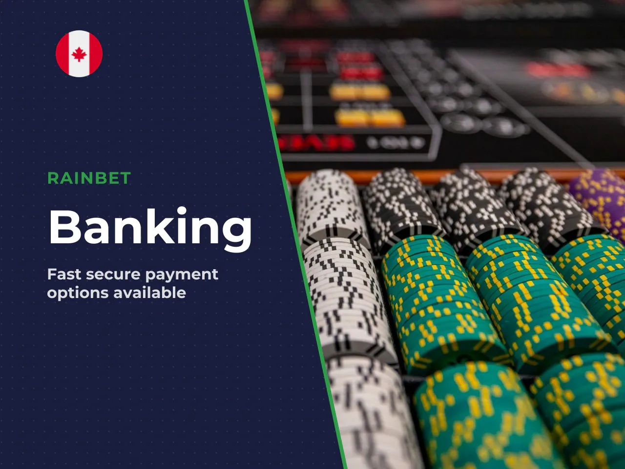 Deposits and withdrawals for playing roulette