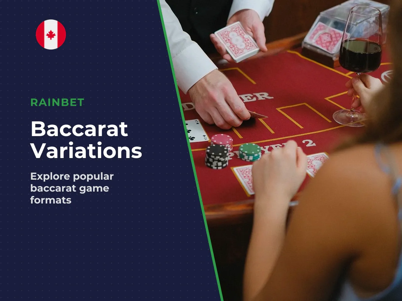 Most popular baccarat variations. When most