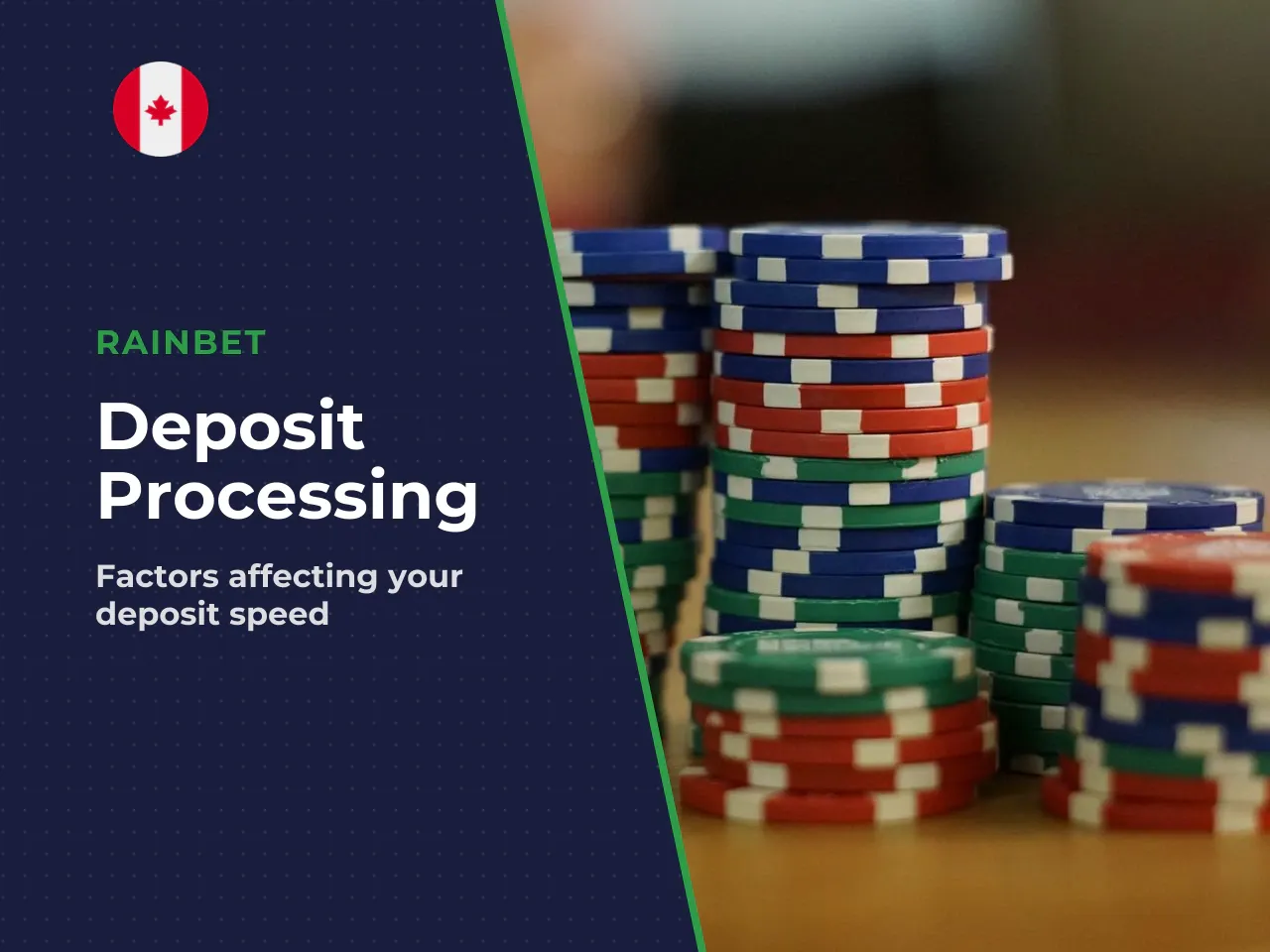 What Affects Rainbet Deposit Times. Several